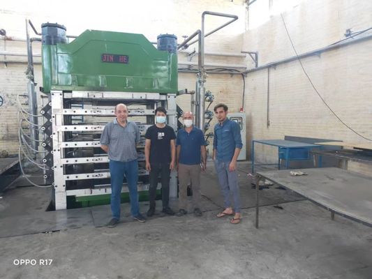36 Zoll 1350T EVA PE EPDM SBR Schaumpresse