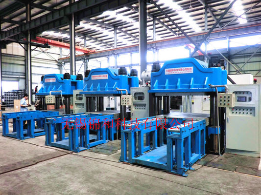 Hydraulische Gummiformmaschine Press 1200 Tonnen Gummilager Härtepresse