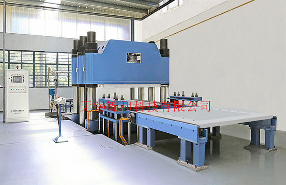 Kautschukformmaschine Druckmaschine 6000T Kautschukvulkanisierende Maschine mit PLC-Steuerung
