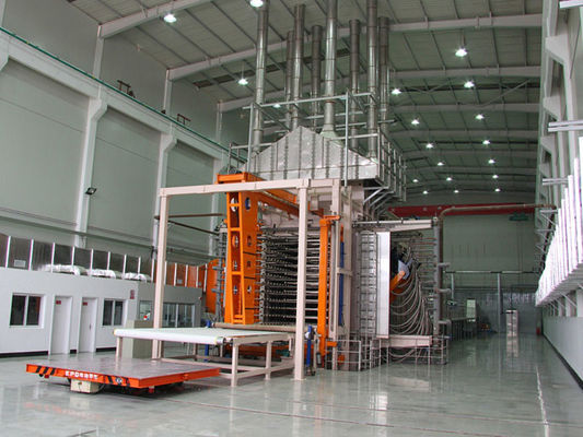 Maschine für die Warmpresse von industriellen Mehrschichtpressen für industrielle Laminate